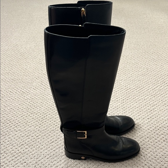 Tory Burch Shoes - Tory Burch Brooke Knee-High Leather Boots